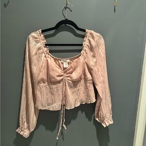 Chic Blush Women's Blouse